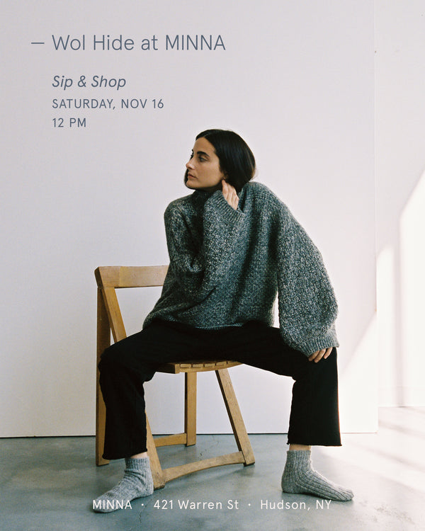 Wol Hide at MINNA - Sip & Shop