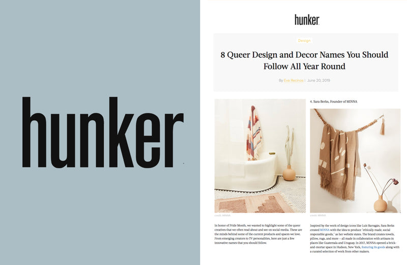 MINNA press in Hunker Magazine